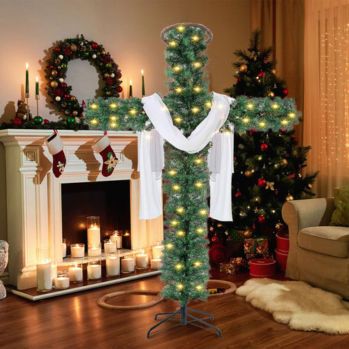 cross-shaped Easter Christmas tree